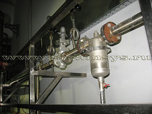 Фильтр тонкой очистки пара TLV SF1 и редукционный клапан COSR